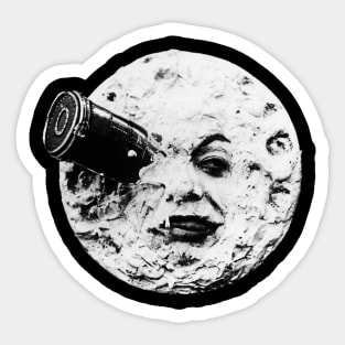 Trip To The Moon Sticker